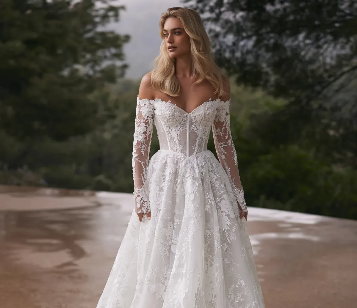 Photo of Linen Jolie Real Bride