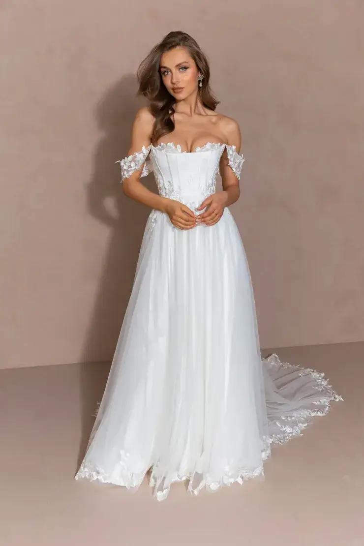 Tulle Evie Young Wedding Dress